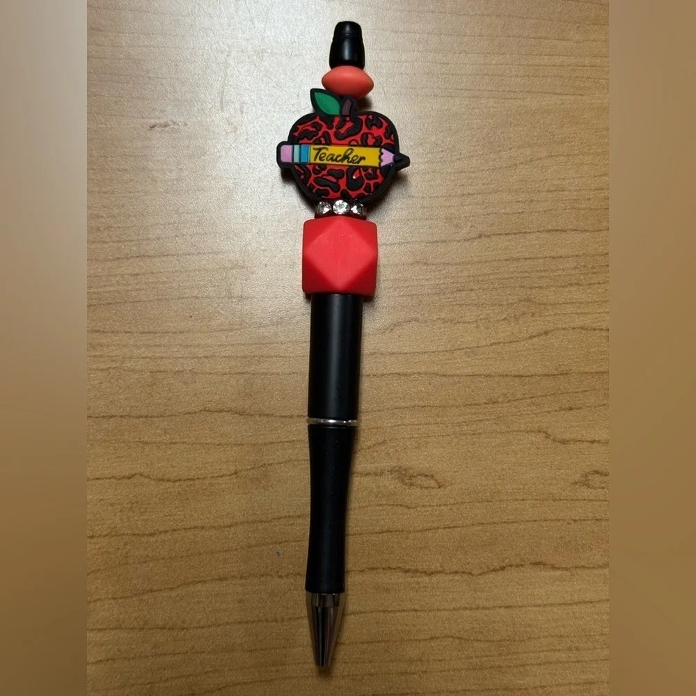Teacher Focal Beaded Pen